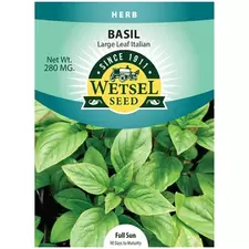 Basil, Large Leaf Italian 280mg Packet