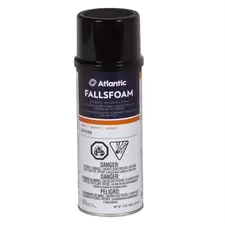 Atlantic DIY Black Waterfall Foam With Applicator Straw 12oz Black