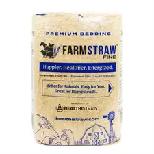 FarmStraw 3cf Fine Animal Bedding Wheat Straw