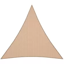 Coolaroo 16'5" Premium Triangle Shade Sail Kit Beech