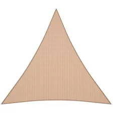 Coolaroo 16'5" Premium Triangle Shade Sail Kit Beech