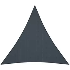 Coolaroo 16'5" Premium Triangle Shade Sail Kit Slate