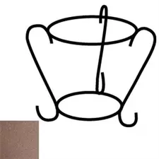 AGW 38"x16"x17.5" Plant Stand Bronze