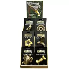 Festive 12pc Faucet Assortment - Festive Faucet Cardboard Counter Display