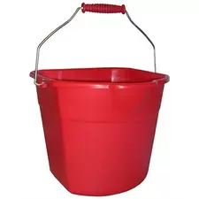 Ames 17qt Harper Bucket Easy Pour Red