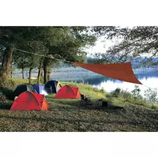 Coolaroo 10' Ready to Hang Triangle Shade Sail Terracotta