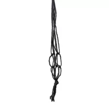 Primitive 18" Mini Jute Black Hanger