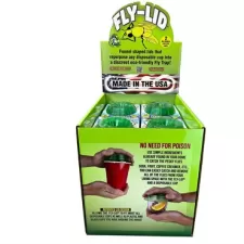 Billy Bob 100pc 2pk Fly Lid Fly Trap Counter Display