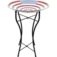 DDI 16.3in x 24.4in Americana Birdbath Mosaic