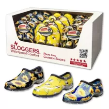 Sloggers 12pr Floral Shoe Prepack In PDQ