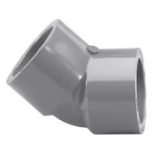 1" 45 Elbow PVC Sch. 80 Slip | 817-010