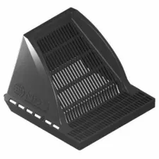 12" x 12" Black Catch Basin Downspout Defender Defender | NDS1200DSG