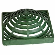 12" Round Green Catch Basin Drain Atrium Grate | NDS1280