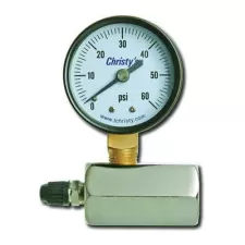 2" Dial Steel Air Test Gauge | CSTTGA6020
