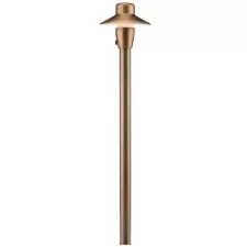 1.6 W Ceramic Bi-Pin G4 2700K LED Antique Bronze Midgrade Brass Path Light | FXLCPL420W18RAB