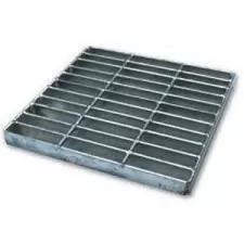 12" Square Steel Catch Basin Flat Drain Grate | NDS1215