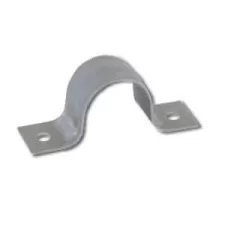 1/2" IPS Steel Galvanized 2-Hole For IPS Pipes Pipe Strap | EZE43021
