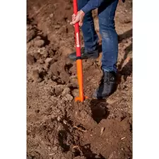 13 Ga Steel 4" Trench Shovel Fiberglass Handle | SS 64124