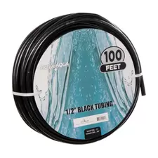 1/2" ID Black Tubing 100'