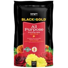 Black Gold All Purpose Potting Soil w/CRF 1.5cf (50/PL)
