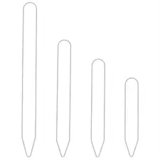 DPI 1000/6x5/8" Economy White Plastic Labels
