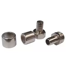 Dramm 12pc 5/8in Female Fitting & Ferrule Set