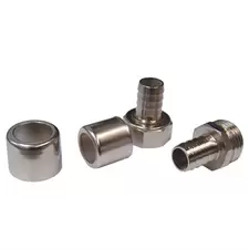 Dramm 12pc 5/8in Female Fitting & Ferrule Set