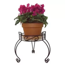Deer Park 13" Combo Top Plant Stand Black