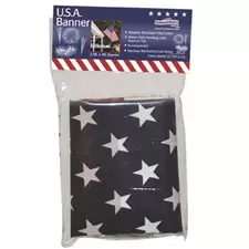 FlagZone 2.5'x4' Poly Cotton US Banner Flag
