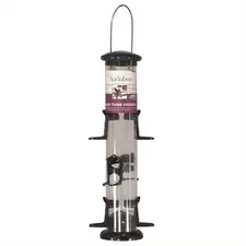 Audubon 15" Green Plastic 6 Port Seed Tube Feeder