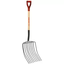 Ames 16"x15" 10 Tine Welded Fork Wide