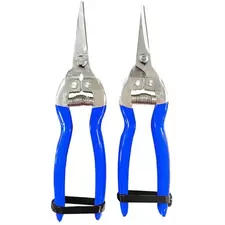 Gardener Select 2pc Floral Shears Set - 7" Curved Blade Shear & 7" Straight Blade Shear