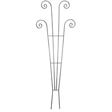 AGW 60"x24" Fan Trellis Black