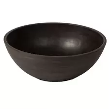 Algreen 10"x3.75" Bowl Planter Brown