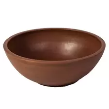 Algreen 10"x3.75" Bowl Planter Terra Cotta