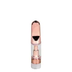 0.5mL 510 Screw Top Rose Gold Tip Vape Cartridge