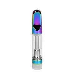 1mL 510 Screw Top Iridescent Tip Vape Cartridge