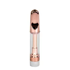 1mL 510 Screw Top Rose Gold Tip Vape Cartridge