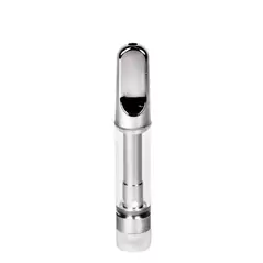 Empty 1mL 510 Silver Tip Vape Cartridge