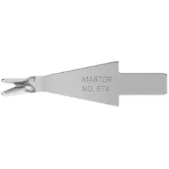 Trimming Blade No. 674 - Stainless Steel (10 Per Pack)