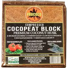 Prococo Cocopeat Block - Tanks Green Stuff