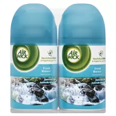 Air Wick 2pk 6oz Freshmatic Refill Fresh Waters