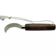 Grape Knife With Wood Handle