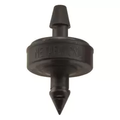 Netafim Self Piercing Pressure Compensating Emitters w/ Internal Check Valve 1.0 GPH Black