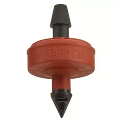 Netafim Self Piercing Pressure Compensating Emitters w/ Internal Check Valve 2.0 GPH Red
