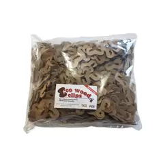 Eco Wood C-Clip - Large 500/Bag