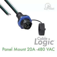 Panel Mount 20A - 480 VAC 6in/15cm