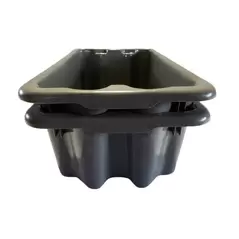 Ergonomic Picking Bin - Grey-24'' Long By 8'' High By 14'' Wide-70Lbs Max