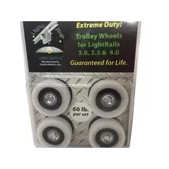 Light Rail Extreme Duty Trolley Wheels