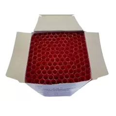 Marking Straw-Solid Red Jumbo - 250/Box